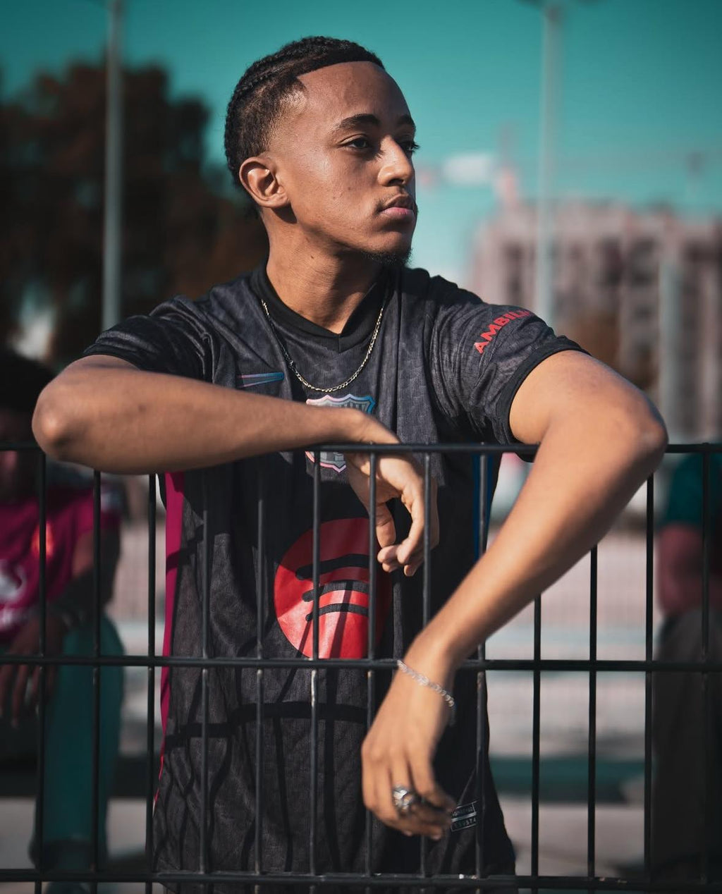 Custom Barcelona away Black Jersey