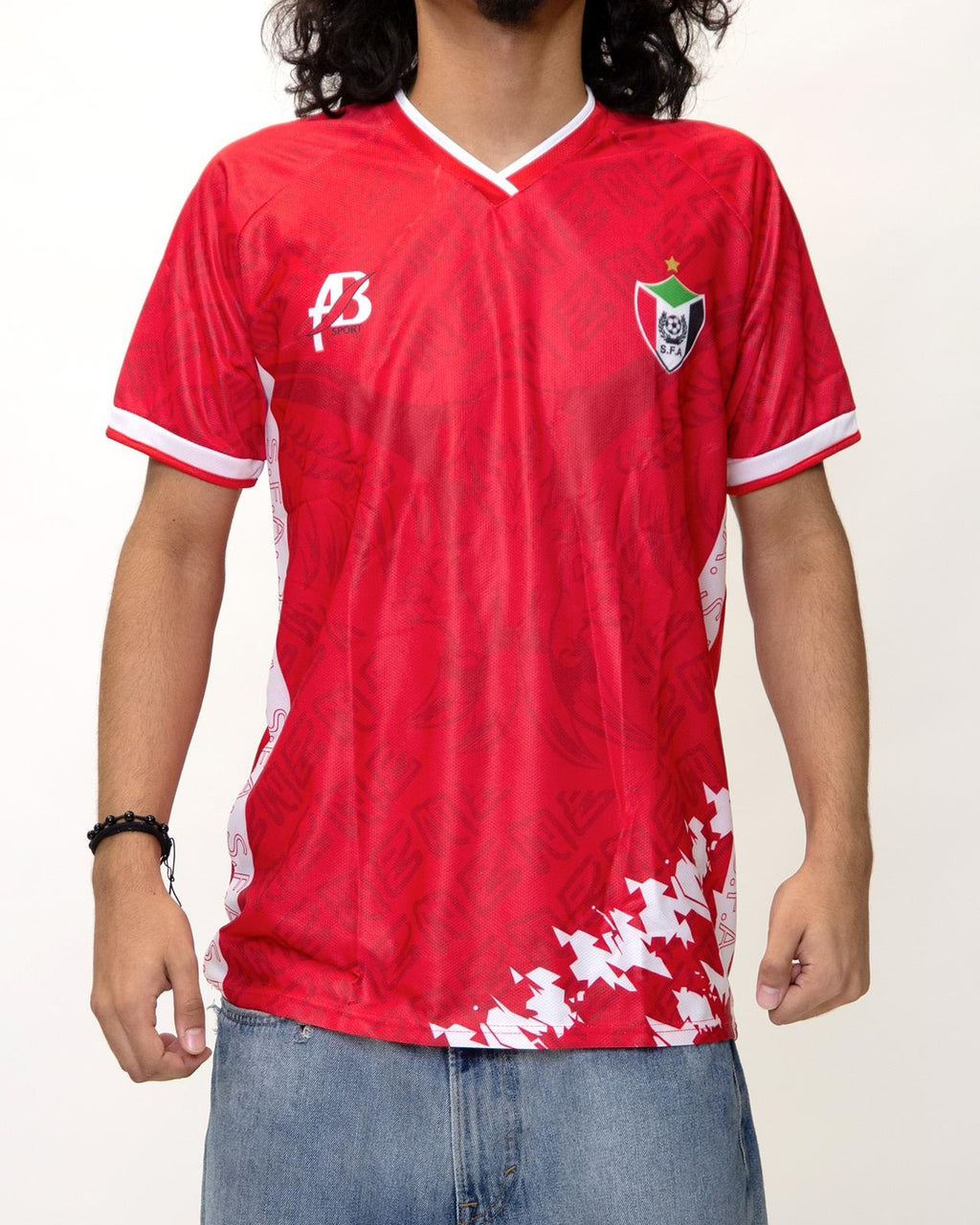 Custom Sudan Football Association Jersey