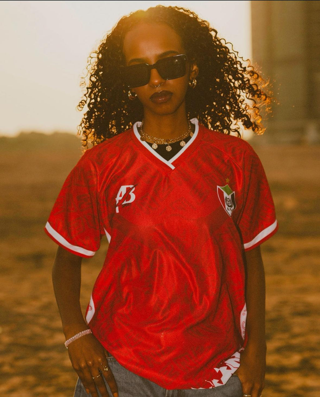 Custom Sudan Football Association Jersey