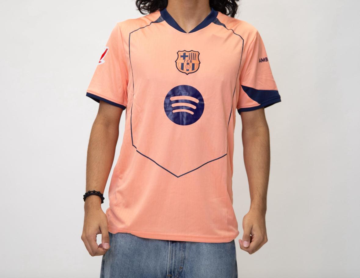 Custom F.C. Barcelona 25/26 Stadium Away Men's Jersey